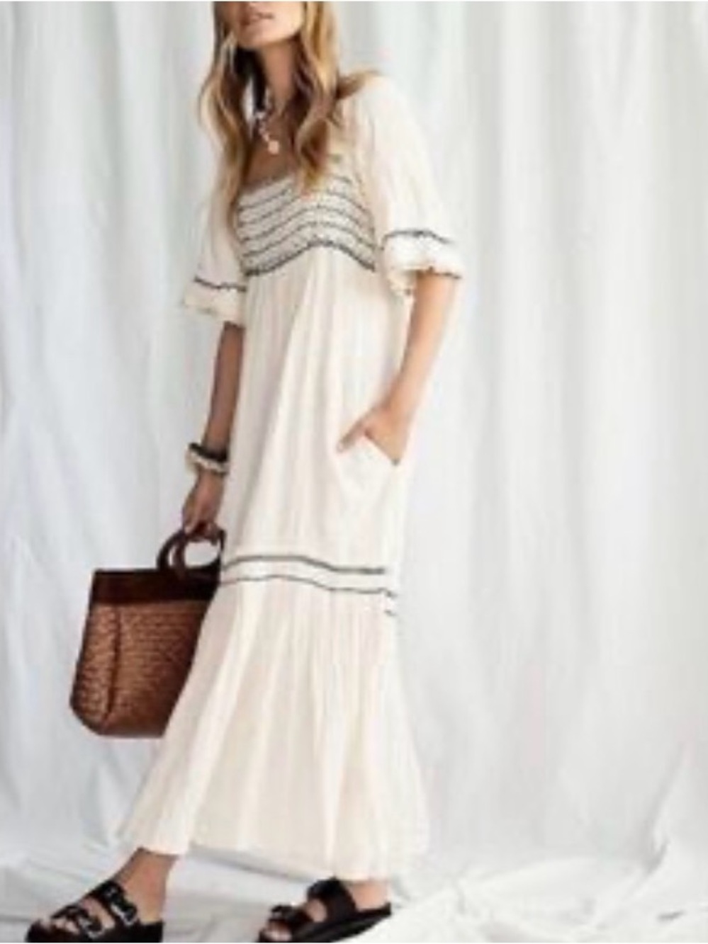 Free People I’m the One Dress Ivory